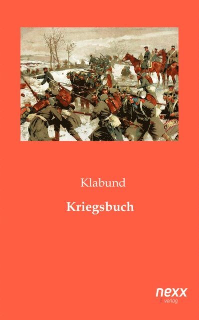 Klabund - Kriegsbuch, E-bok