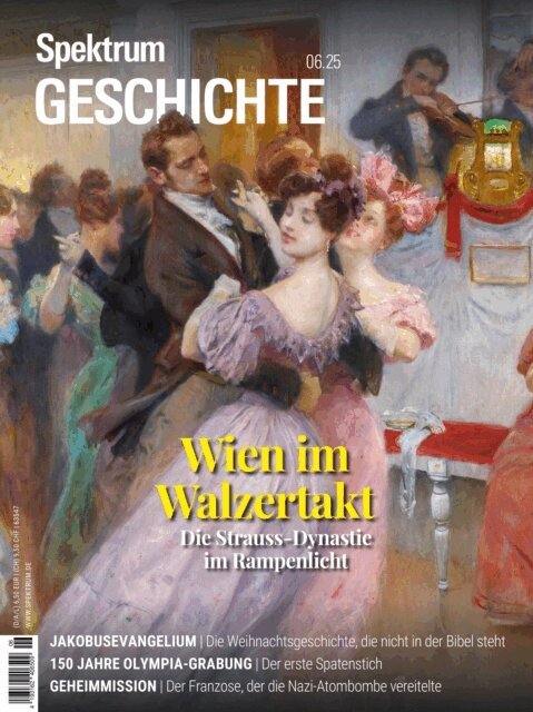 Spektrum der Wissenschaft - Spektrum Geschichte 6/2025 - Wien im Walzertakt, E-bok