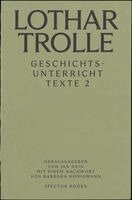 Lothar Trolle, Jan Hein - Lothar Trolle: Geschichtsunterricht, Häftad