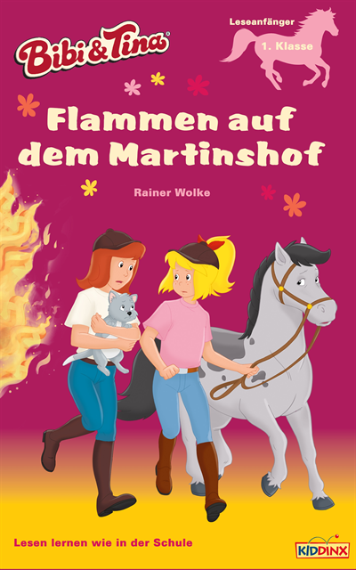 Rainer Wolke - Bibi & Tina - Flammen auf dem Martinshof, E-bok