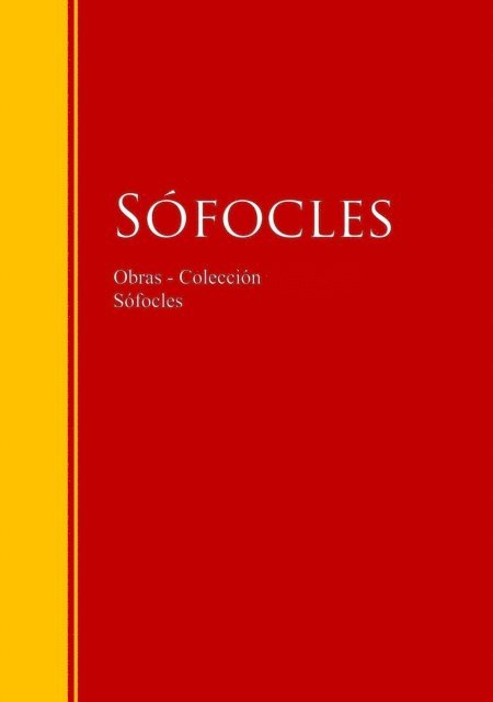 Sofocles - Obras - Colección de Sófocles, E-bok