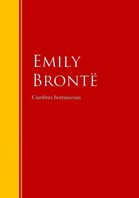 Emily Bronte - Cumbres borrascosas, E-bok