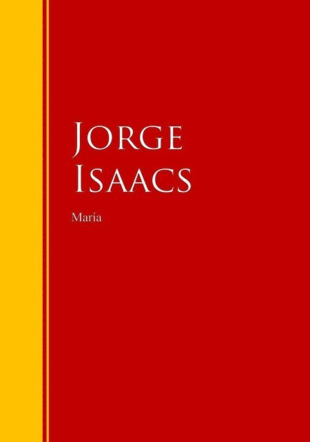 Jorge Isaacs - María, E-bok