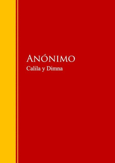 Anonimo - Calila y Dimna, E-bok