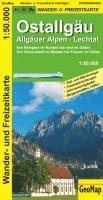 Ostallg�u, Allg�uer Alpen, Lechtal Wander- und Freizeitkarte