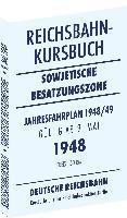 Reichsbahnkursbuch der sowjetischen Besatzungszone - gültig ab 9. Mai 1948