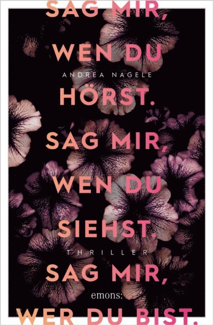 Andrea Nagele - Sag mir, wen du hörst. Sag mir, wen du siehst. Sag mir, wer du bist., E-bok. Tillgänglighet: Lägg i varukorg