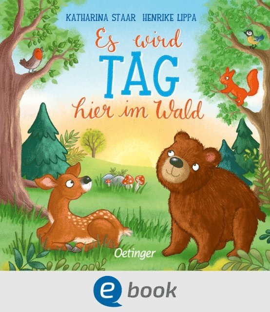 Henrike Lippa - Es wird Tag hier im Wald, E-bok