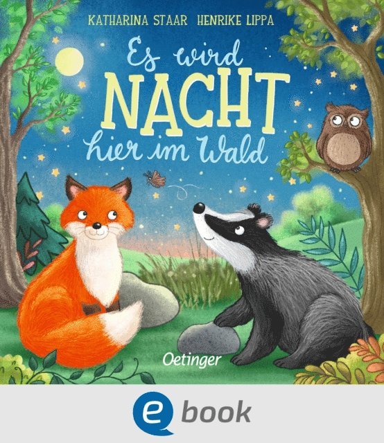 Henrike Lippa - Es wird Nacht hier im Wald, E-bok