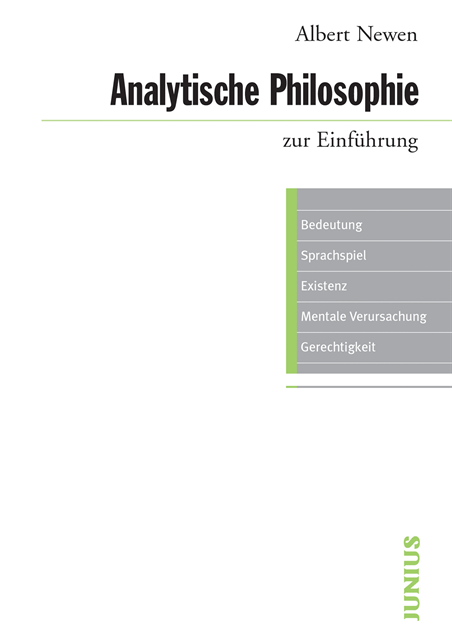 Albert Newen - Analytische Philosophie zur Einführung, E-bok