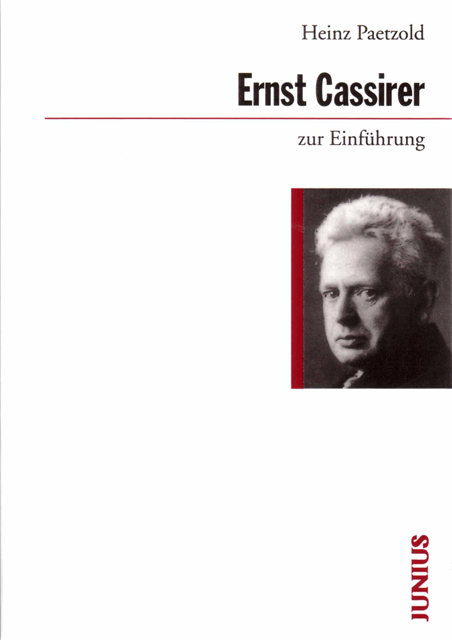 Heinz Paetzold - Ernst Cassirer zur Einführung, E-bok