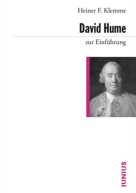 Heiner F. Klemme - David Hume zur Einführung, E-bok