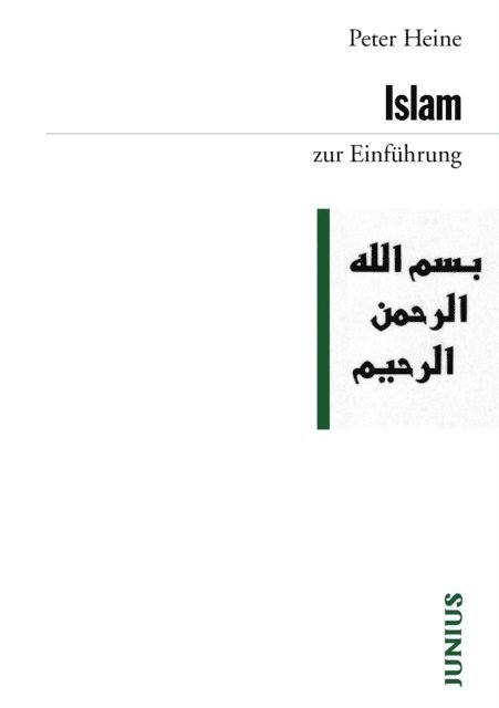 Peter Heine - Islam zur Einführung, E-bok