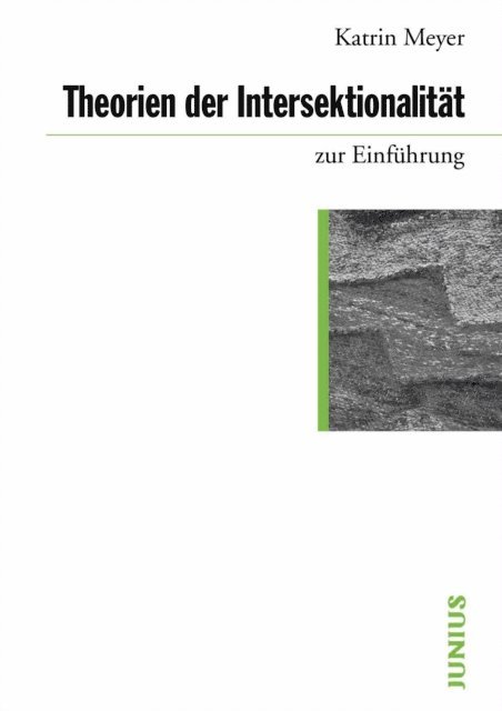 Katrin Meyer - Theorien der Intersektionalität zur Einführung, E-bok