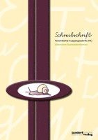 Peter Wachendorf - Schreibschrift (VA) - alternative Buchstabenformen - Vereinfachte Ausgangsschrift, Häftad