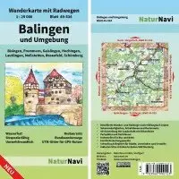 Balingen und Umgebung 1 : 25 000. Tillgänglighet: Lägg i varukorg