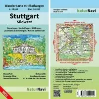Stuttgart Südwest 1 : 25 000. Tillgänglighet: Lägg i varukorg