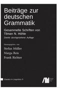 Beitrage zur deutschen Grammatik