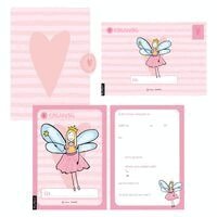 Lisa Wirth - 12 Einladungskarten Geburtstag Mädchen (Feen). Handgemachte Einladungskarten Kindergeburtstag incl. 12 liebevollen Hand designten Briefumschlägen. Verpackt in einer wundervollen hochwertigen Karton Box. By Lisa Wirth, Häftad