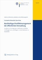 Constantin Alexander Ganschow - Nachhaltiges Konfliktmanagement der öffentlichen Verwaltung, Häftad