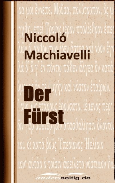 Niccolo Machiavelli - Der Fürst, E-bok
