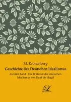 M. Kronenberg - Geschichte des Deutschen Idealismus, Häftad. Tillgänglighet: Lägg i varukorg