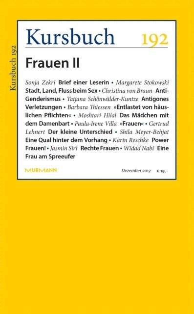 Armin Nassehi, Peter Felixberger - Kursbuch 192, E-bok