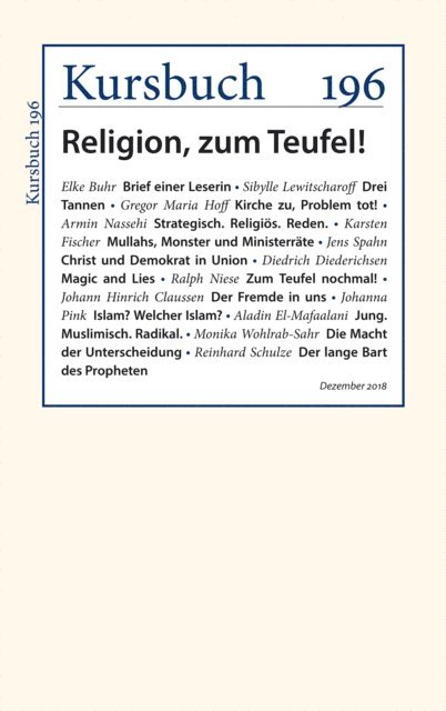 Peter Felixberger, Armin Nassehi - Kursbuch 196, E-bok