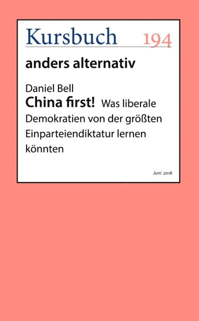 Daniel Bell - China first!, E-bok