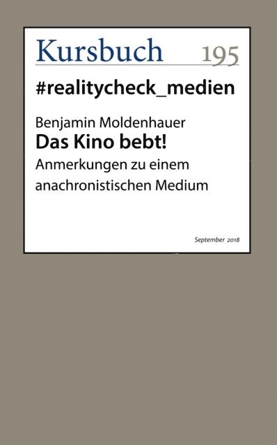 Benjamin Moldenhauer - Das Kino bebt!, E-bok