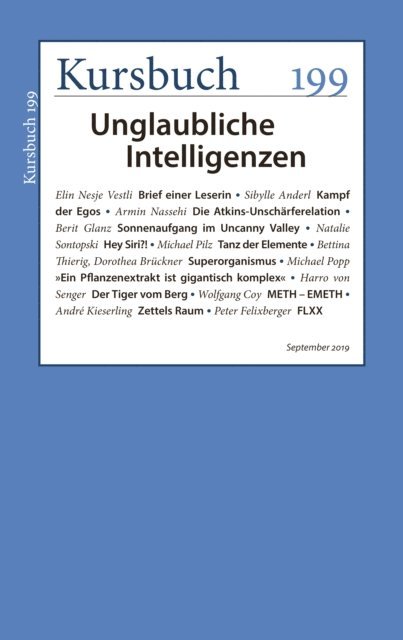 Peter Felixberger, Armin Nassehi - Kursbuch 199, E-bok