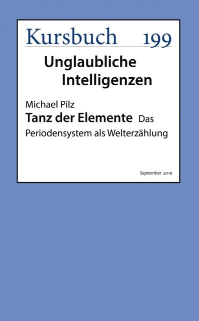 Michael Pilz - Tanz der Elemente, E-bok