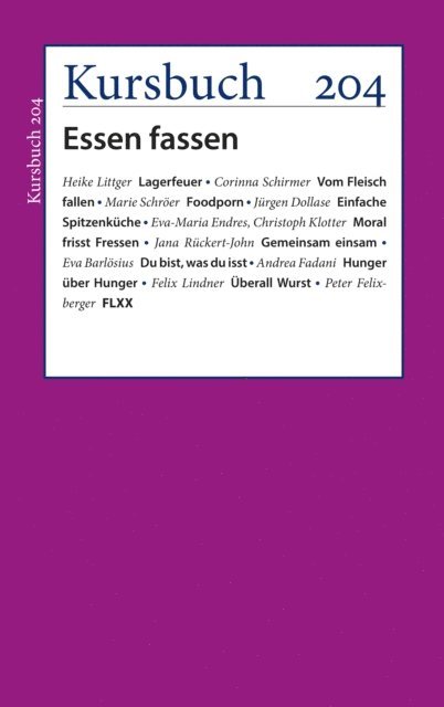 Armin Nassehi, Peter Felixberger - Kursbuch 204, E-bok