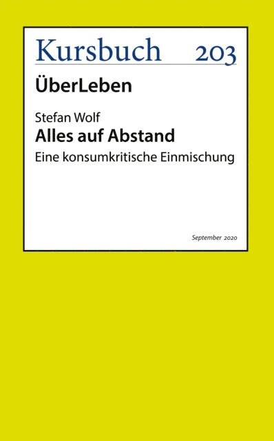 Stefan Wolf - Alles auf Abstand, E-bok