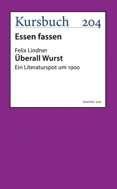 Felix Lindner - Überall Wurst., E-bok