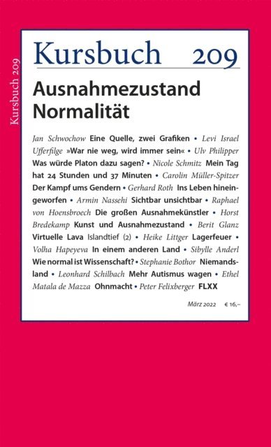 Sibylle Anderl, Peter Felixberger, Armin Nassehi - Kursbuch 209, E-bok