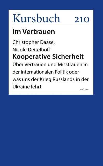 Nicole Deitelhoff, Christopher Daase - Kooperative Sicherheit, E-bok