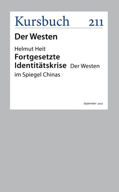 Helmut Heit - Fortgesetzte Identitätskrise, E-bok
