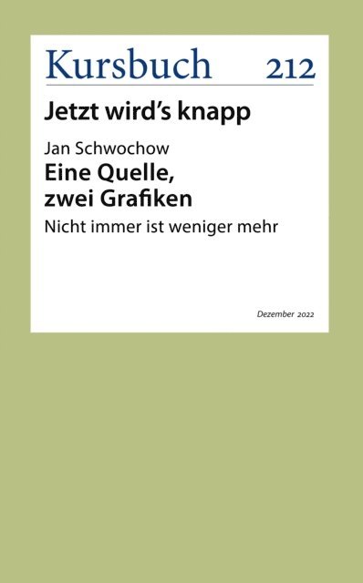 Jan Schwochow - Eine Quelle, zwei Grafiken, E-bok