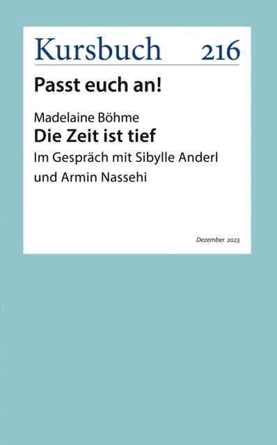 Madelaine Bohme - Die Zeit ist tief, E-bok