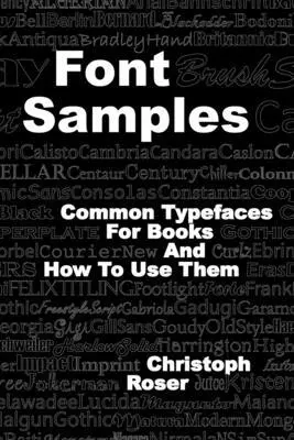 Christoph Roser - Font Samples, Häftad. Tillgänglighet: Lägg i varukorg