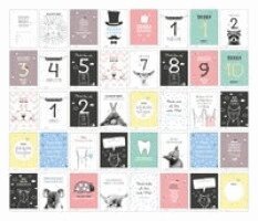 Sophie Heisenberg - 40 Baby Meilenstein-Karten für das 1. Lebensjahr für Mädchen und Junge. Baby Milestone Cards deutsch, zur Erinnerung der Entwicklung der ersten Monate. Geschenk-Set inkl. Box zur Aufbewahrung. Geschenkidee zur Geburt, Schwangerschaft, Taufe oder Baby Show, Häftad