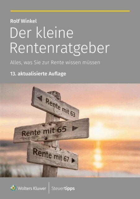 Rolf Winkel - Der kleine Rentenratgeber, E-bok