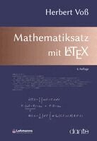 Herbert Voß - Mathematiksatz mit LaTeX, Häftad. Tillgänglighet: Lägg i varukorg