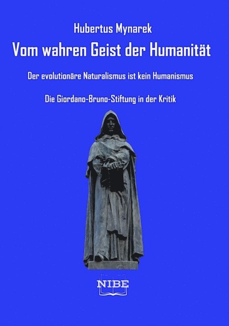 Hubertus Mynarek - Vom wahren Geist der Humanität, E-bok