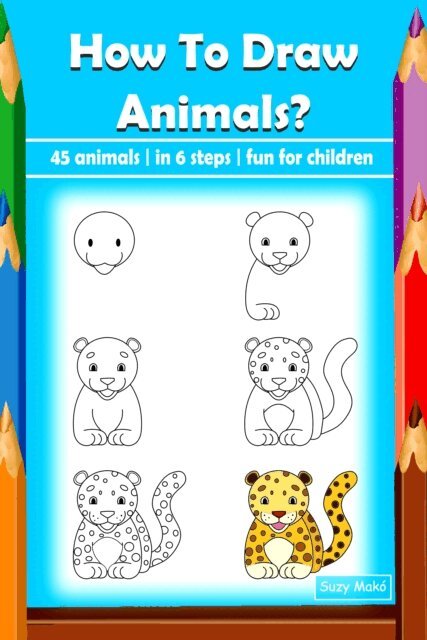 Suzy Mako - How To Draw Animals?, E-bok. Tillgänglighet: Lägg i varukorg