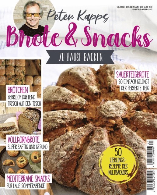Peter Kapp - Brote & Snacks zu Hause backen, E-bok