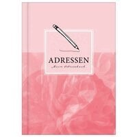 Lisa Wirth - Adressbuch mit Geburtstagskalender | Kontaktbuch in DIN A5| Telefonregister & Adressbuch mit Telefonnummer, Adresse, E-Mail | Telefonbuch rosa, Inbunden