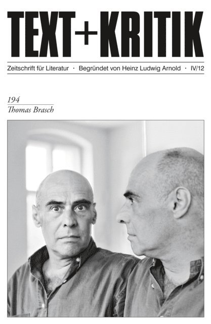 Insa Wilke, Thomas Wild - TEXT + KRITIK 194 - Thomas Brasch, E-bok