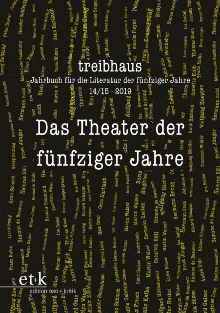 Ulrike Leuschner, Gunter Hantzschel, Sven Hanuschek - Das Theater der fünfziger Jahre, E-bok